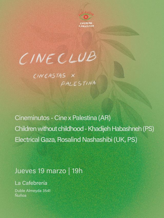 Cineclub n.º 1 — afiche de anuncio